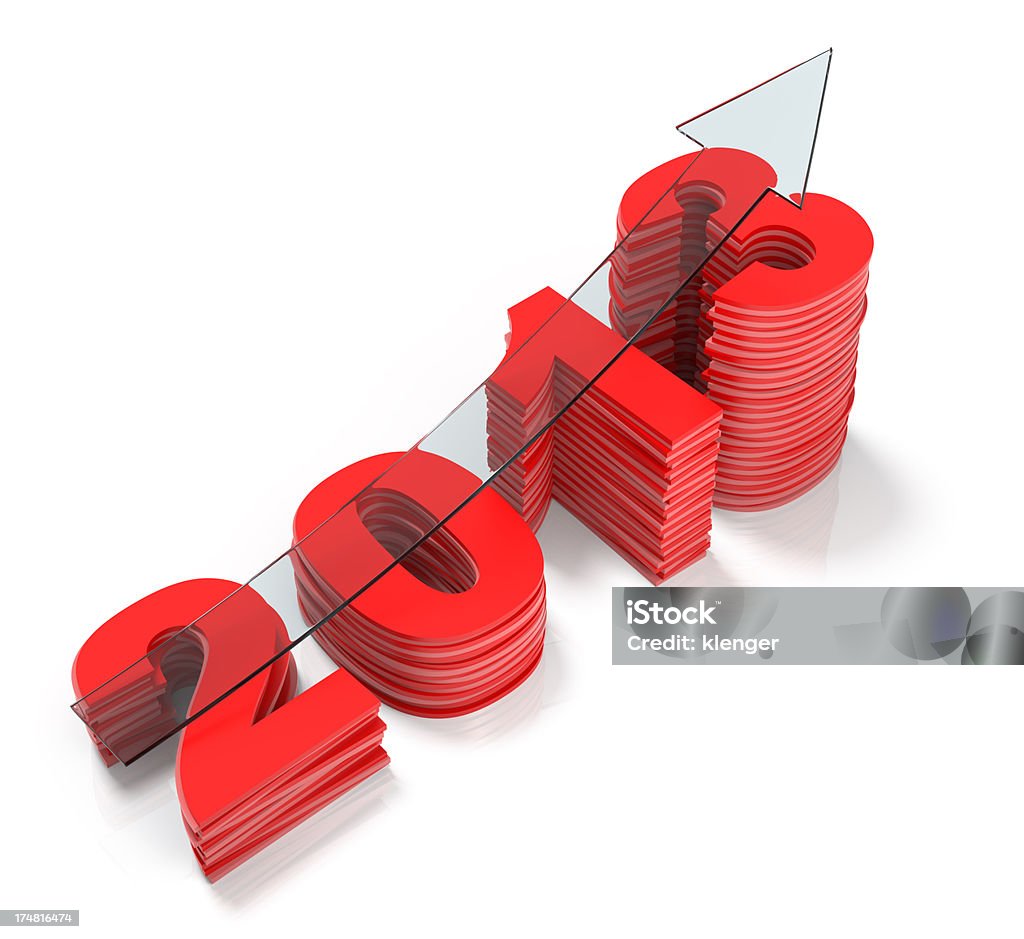 Grafico a barre 2013 - Foto stock royalty-free di 2013