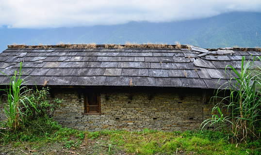 Ancient mountain house in Ghandruk, Nepal. Ghandruk is a popular place for treks in the Annapurna range of Nepal.