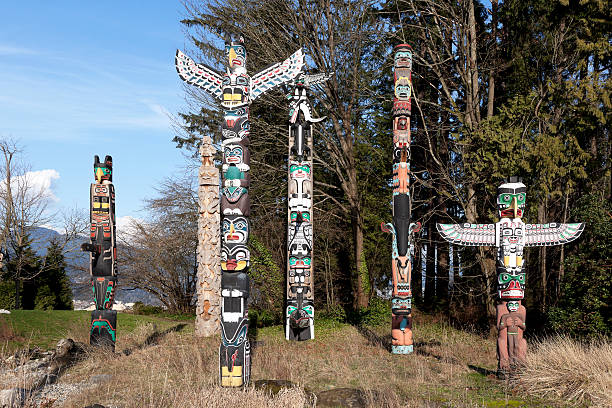 istock Totem Poles, Stanley Park, Vancouver. 174816874