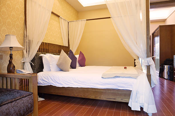 istock bed in living room 174816931