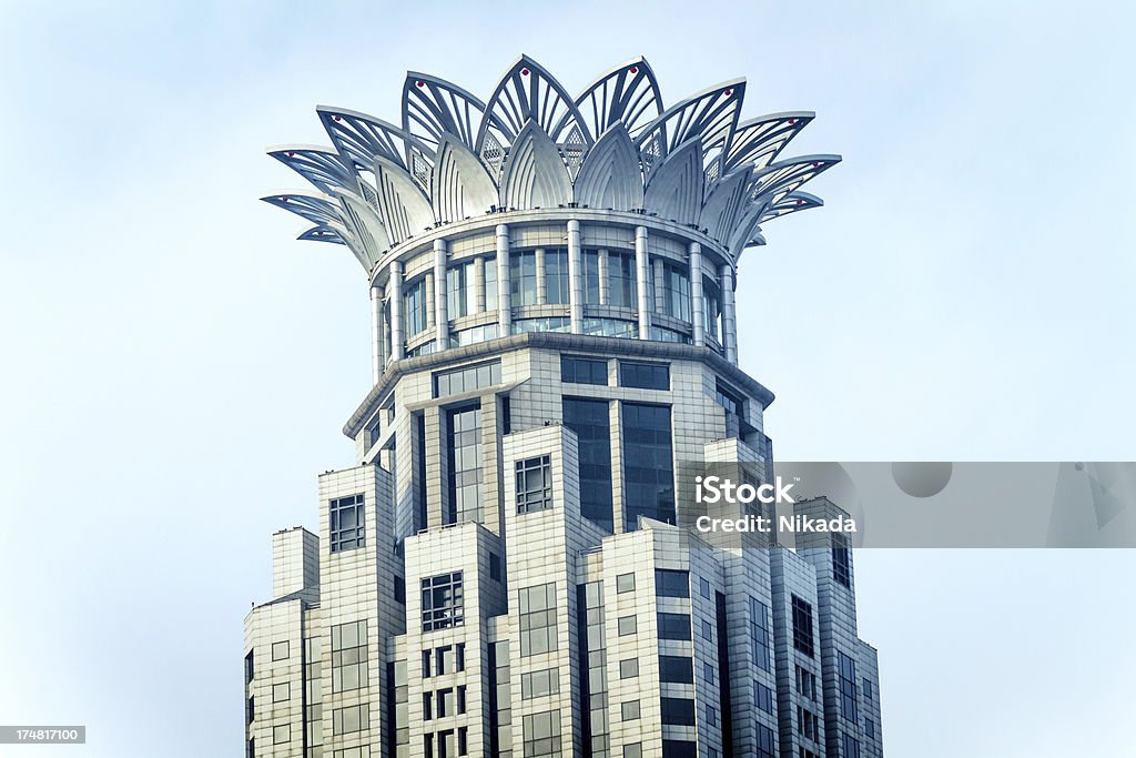 Miasto Budynek w Szanghaju Bund - Zbiór zdjęć royalty-free (Architektura)