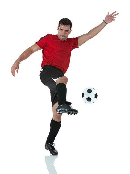 istock Image of a soccer player in action 174817134