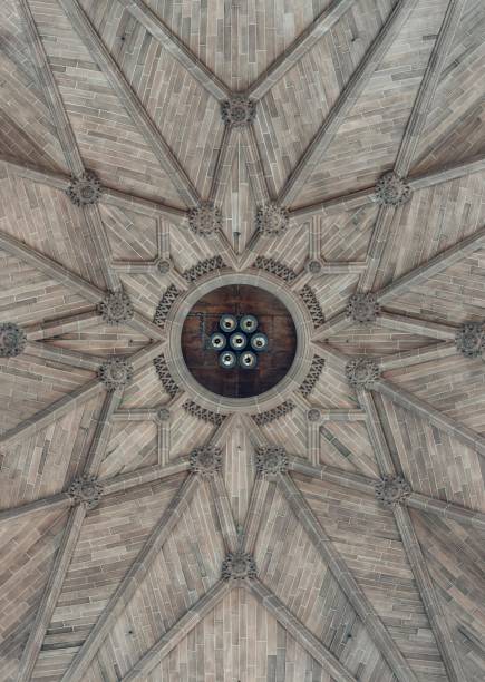 istock Elaborate sculptures ceiling design of Liverpool Cathedral. 1748175054