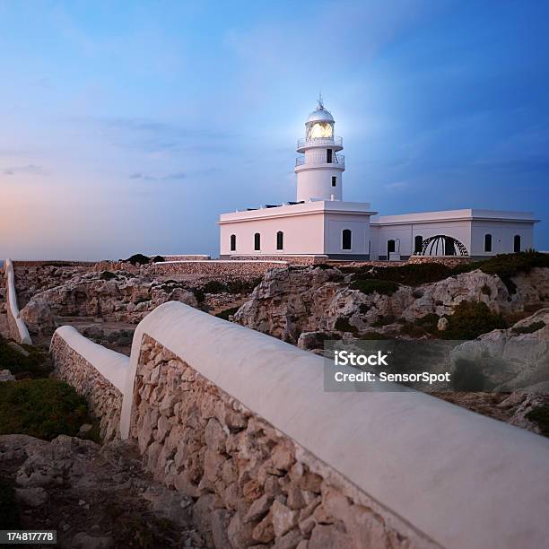 Lighthouse In Menorca Stock Photo - Download Image Now - Balearic Islands, Beach, Beacon