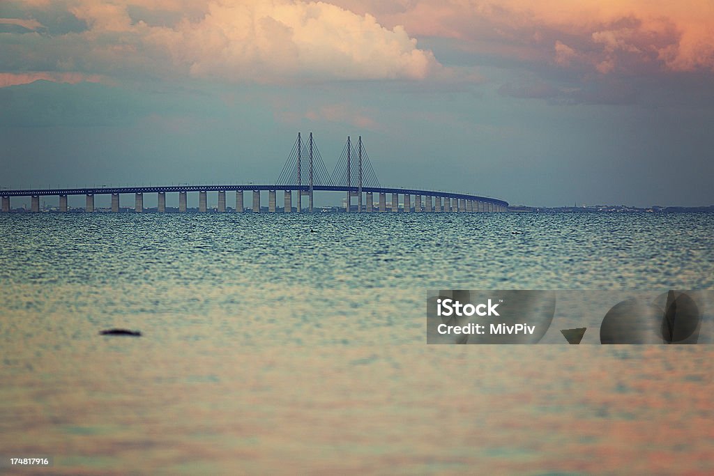 Öresund Мост - Стоковые фото Эресуннский мост роялти-фри