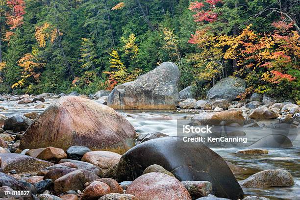 Jesień Górski Potok - zdjęcia stockowe i więcej obrazów Czarny kolor - Czarny kolor, Rzeka, Ameryka