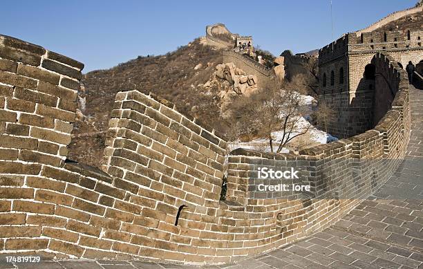 Wielki Mur W Badaling - zdjęcia stockowe i więcej obrazów Azja - Azja, Badaling, Badaling Great Wall