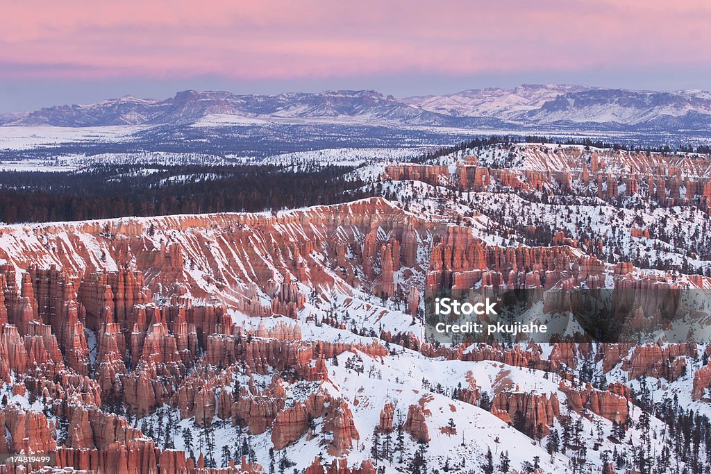 Bryce Canyon lever du soleil - Photo de Aube libre de droits