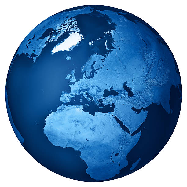 istock Europe Blue Planet Earth Isolated 174819635
