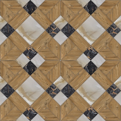 Wood and marble Pattern Texture Used For Interior Exterior Ceramic Wall Tiles And Floor Tiles.