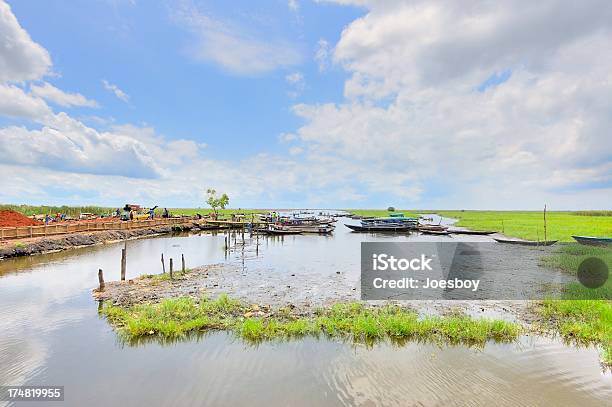 Ganvie Abomey Calavi Dock Stock Photo - Download Image Now - Benin, Lake, Color Image