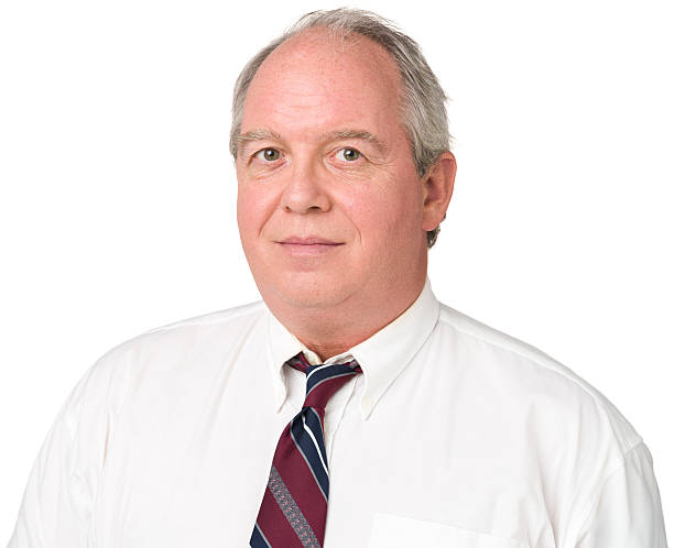 istock Content Mature Man Office Worker In Shirt And Tie 174820011
