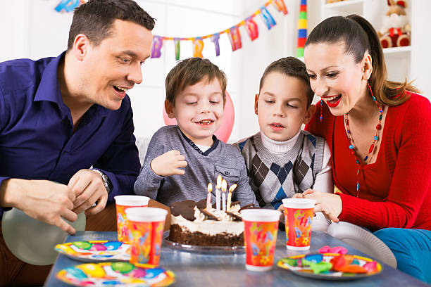 istock Family celebrating a birthday 174820022