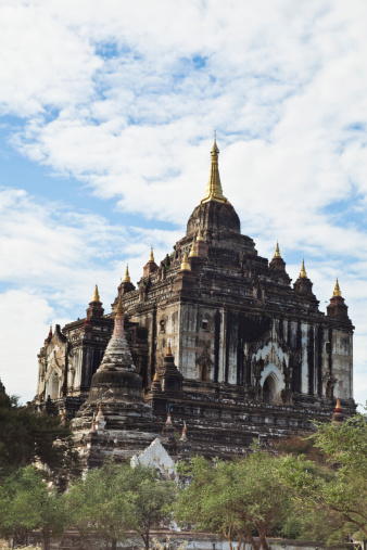 Thuparamaya temple landscape view. Thuparamaya stupa was the first Buddhist temple constructed after the arrival of Mahinda Thera.