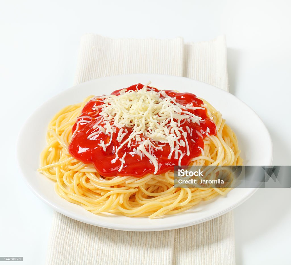 Prato de macarrão com molho de queijo - Foto de stock de Alimentação Saudável royalty-free