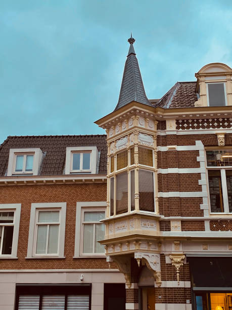 istock Traditional houses in the old town, Netherlands. 1748201699