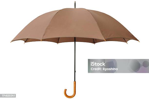 영업중 대형 브라운 우산 우산에 대한 스톡 사진 및 기타 이미지 - 우산, 0명, 갈색