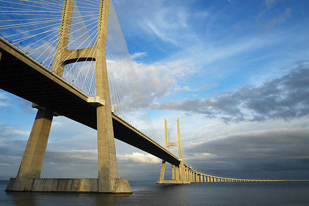 istock Vasco da Gama Bridge in Lisbon 174820658