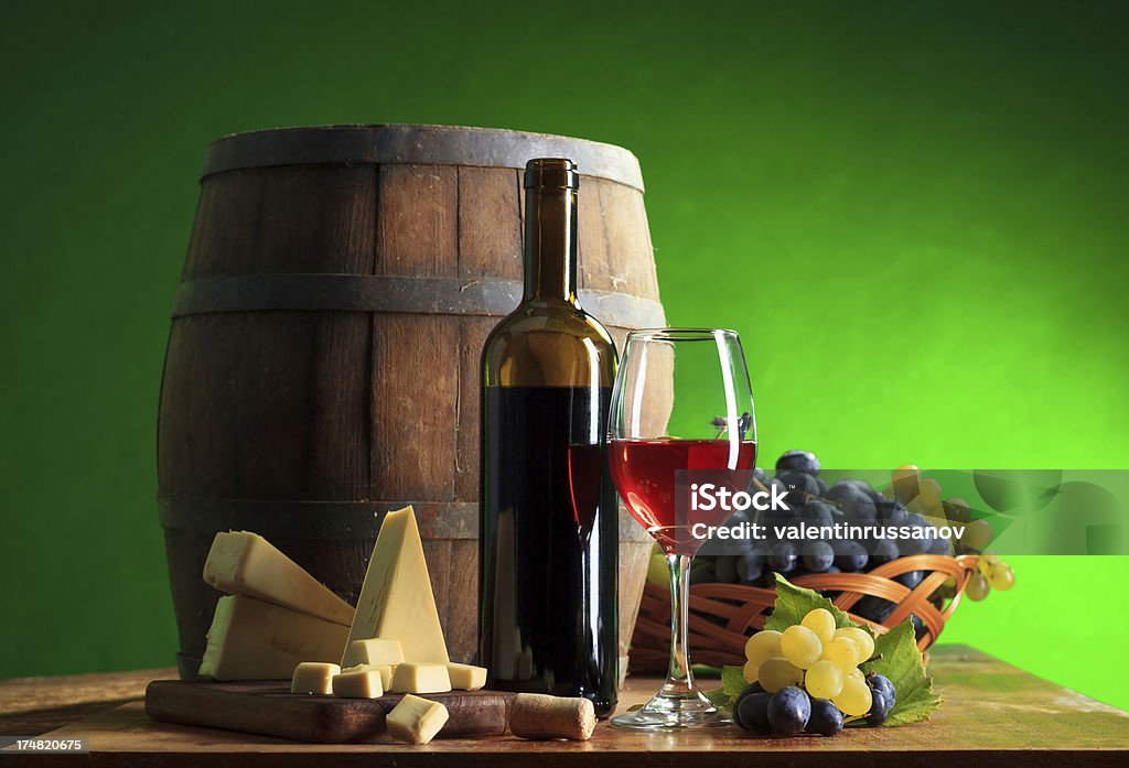 レッドワインの構成 - お祝いのロイヤリティフリーストックフォト
