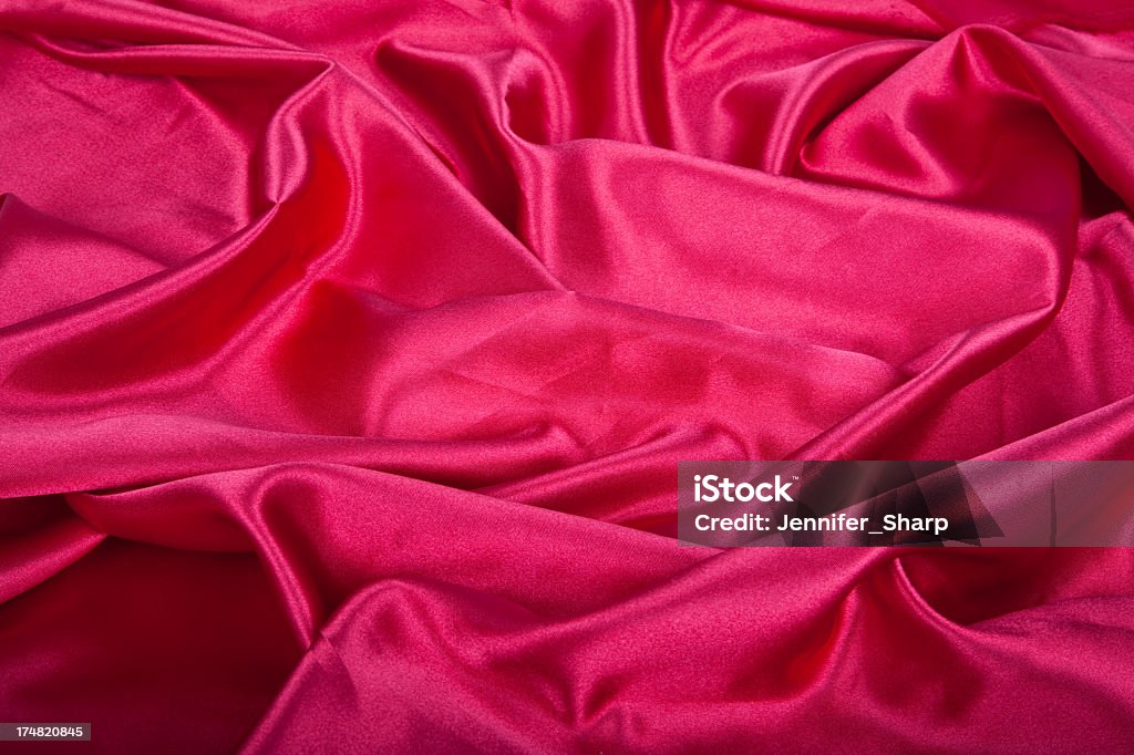 Fundo de seda vermelho - Foto de stock de Abstrato royalty-free