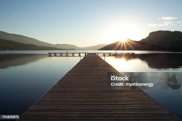 Vernoncolumbia Britannica - Fotografie stock e altre immagini di Valle di Okanagan - Columbia Britannica - Valle di Okanagan - Columbia Britannica, Kalamalka Lake, Vernon - Columbia Britannica