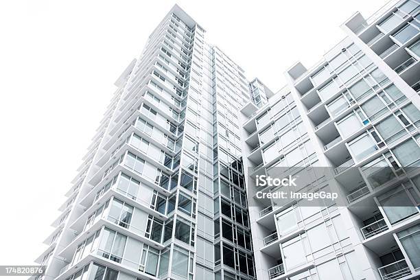 Apartments Stockfoto und mehr Bilder von Architektur - Architektur, Außenaufnahme von Gebäuden, Balkon