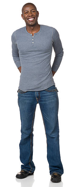 istock Smiling Young Man Standing Portrait 174821091
