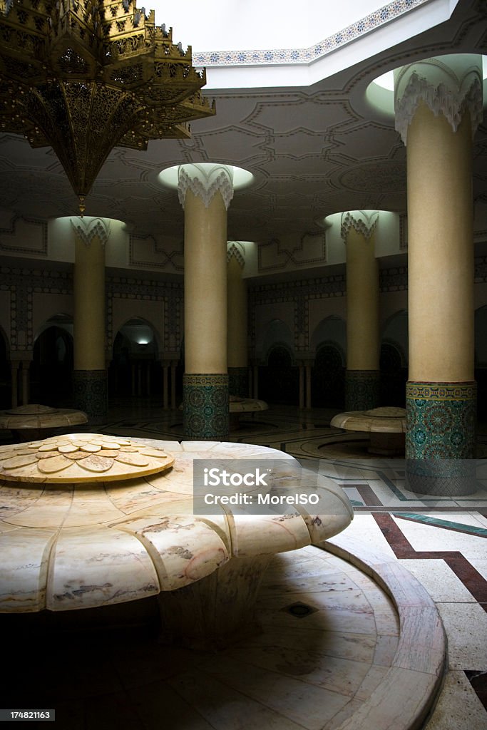 Moschea di Hassan II a Casablanca - Foto stock royalty-free di Africa settentrionale