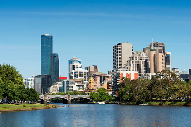istock Melbourne City Skyline and Yarra River in Australia 174821266