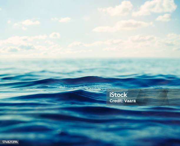 Surface Level Stock Photo - Download Image Now - Low Angle View, Water Surface, Sea