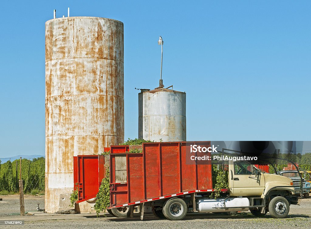 트럭 운송 hops (처리 공장에서 얘키모 밸리 서호주 - 로열티 프리 야키마 카운티 스톡 사진