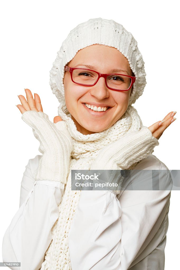 Inverno donna - Foto stock royalty-free di Abiti pesanti