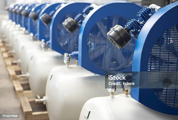 Air Compressor Stock Photo - Download Image Now - Air Compressor, Gas Compressor, Compressor