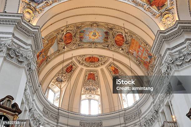 Catedral De Salzburgo Foto de stock y más banco de imágenes de Arquitectura - Arquitectura, Austria, Característica arquitectónica