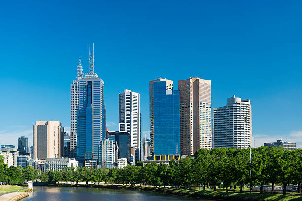 istock Melbourne City Skyline and Yarra River in Australia 174822817