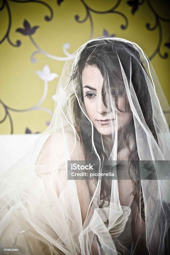 Pensativo Noiva - Royalty-free Adulto Foto de stock