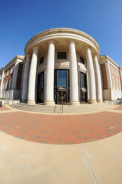 istock Academic building entrance close up 174823383