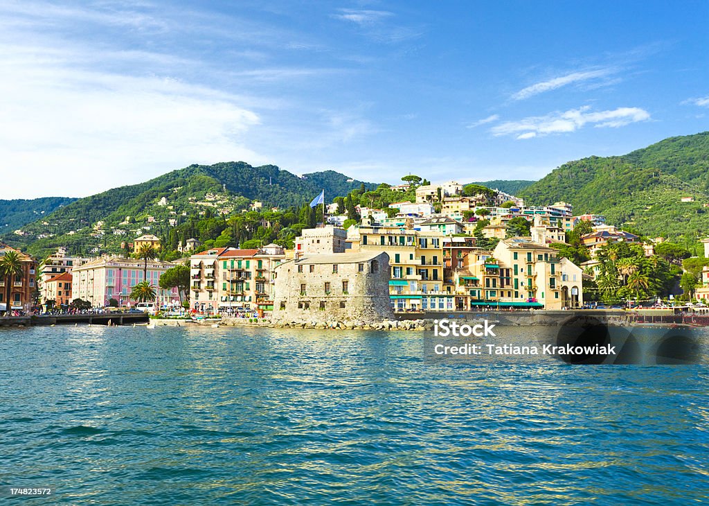 Rapallo, Liguria, Italy "Rapallo - charming village in Ligurian coast (Liguria, Italy).See also:" Genoa - Italy Stock Photo
