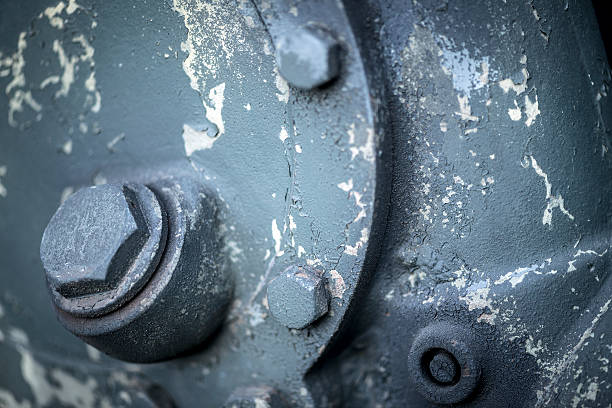 istock Grunge old machine parts 174823790