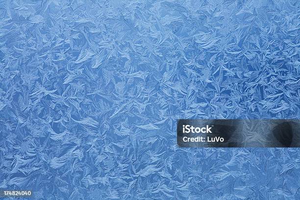 Eismuster Stockfoto und mehr Bilder von Abstrakt - Abstrakt, Bildhintergrund, Eingefroren
