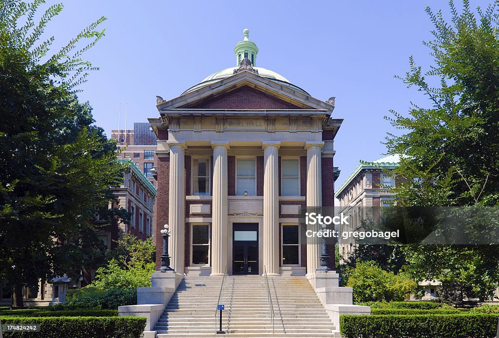 Earl Hall presso la Columbia University di New York City - Foto stock royalty-free di Columbia University