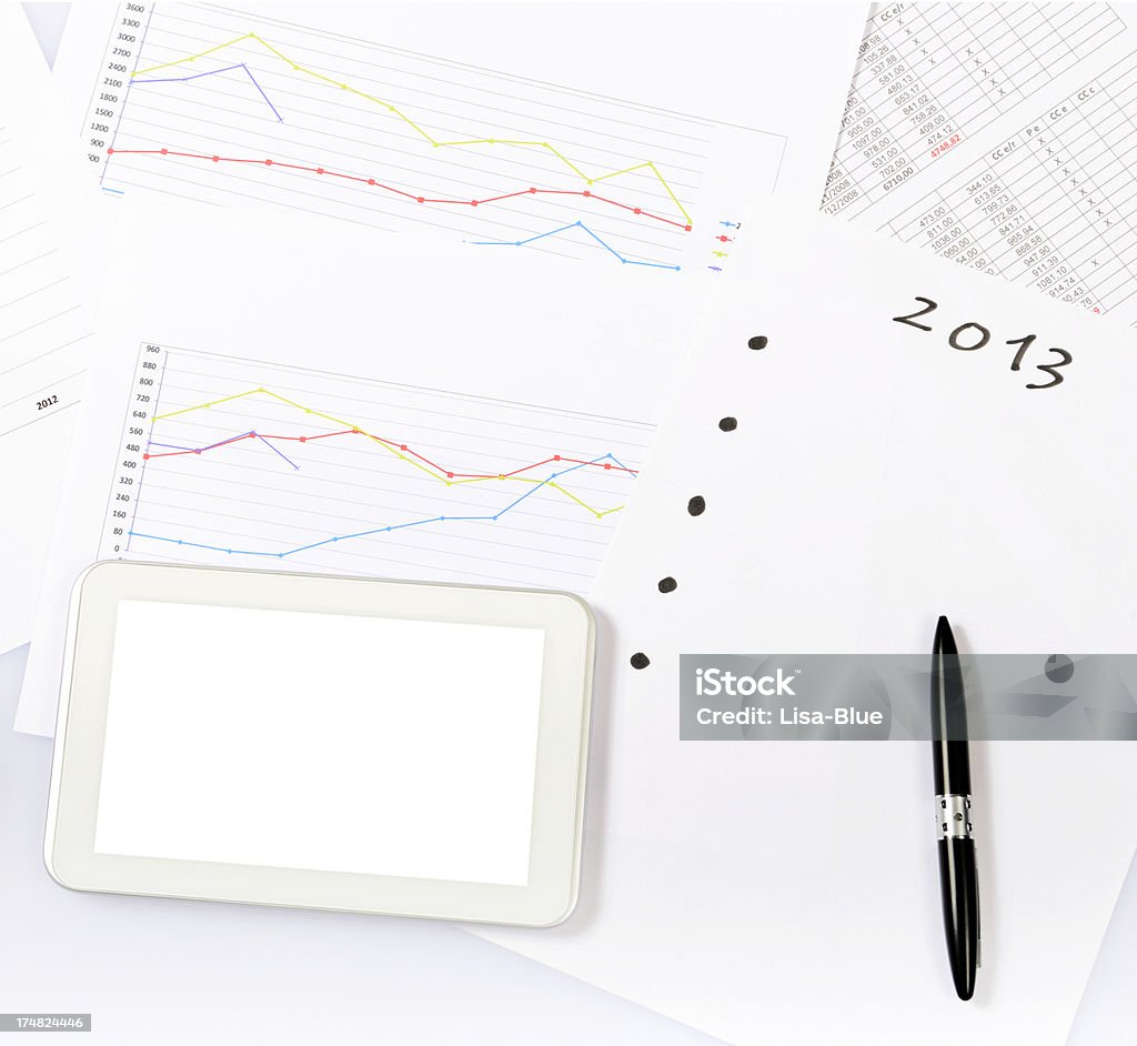投資およびデジタルタブレット - 2013年のロイヤリティ�フリーストックフォト