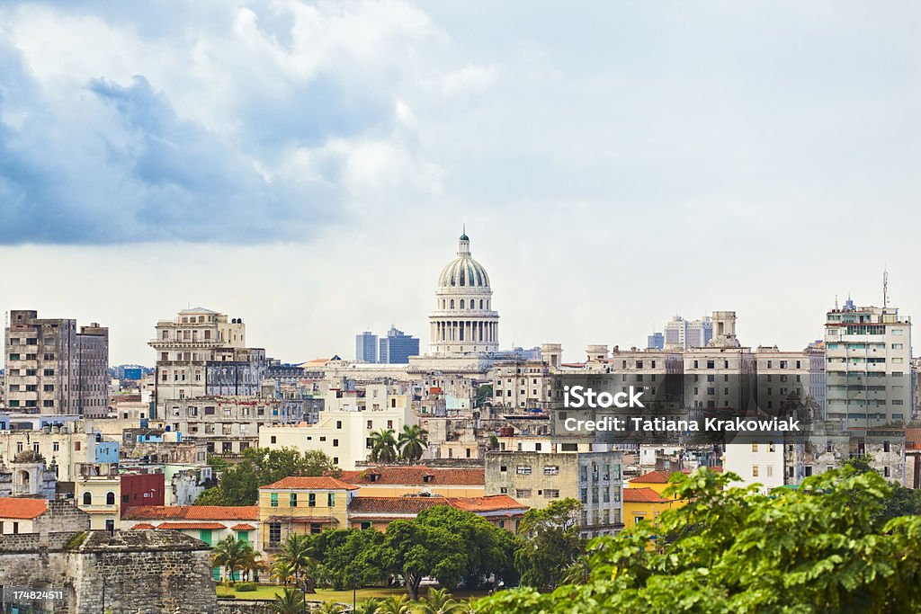 Havana, Cuba - Foto de stock de Antigo royalty-free