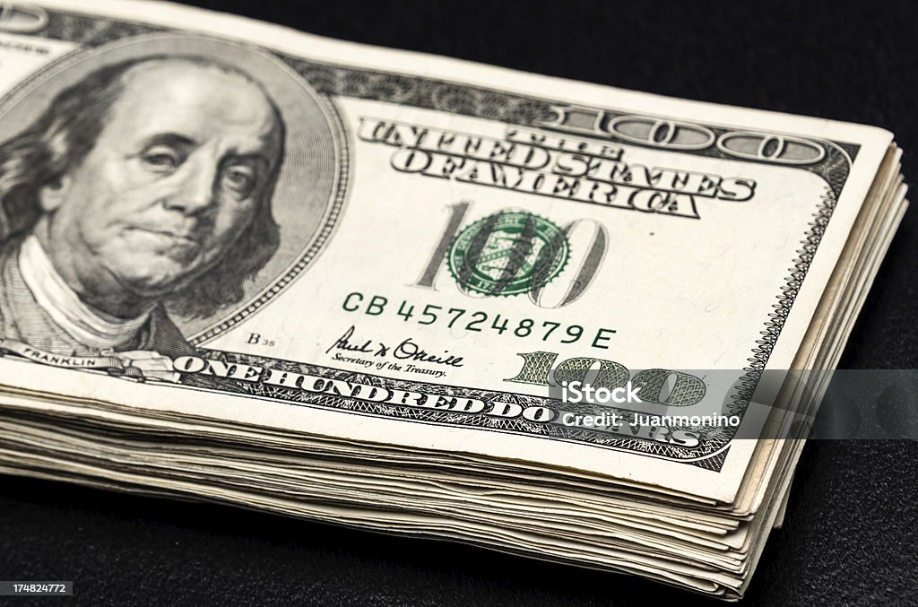 Просто Куча денег - Стоковые фото 100 американских долларов роялти-фри