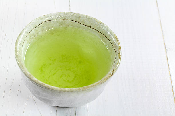 Japanese Green Tea  Gyokuro stock photo