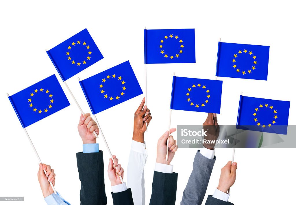 欧州連合 - カットアウトのロイヤリティフリーストックフォト
