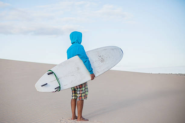 istock Lone Surfer in the Desert 174825406