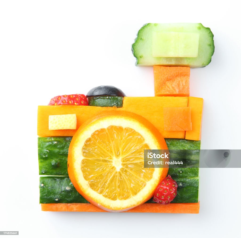 Caméra de fruits et de légumes. - Photo de Aliment libre de droits