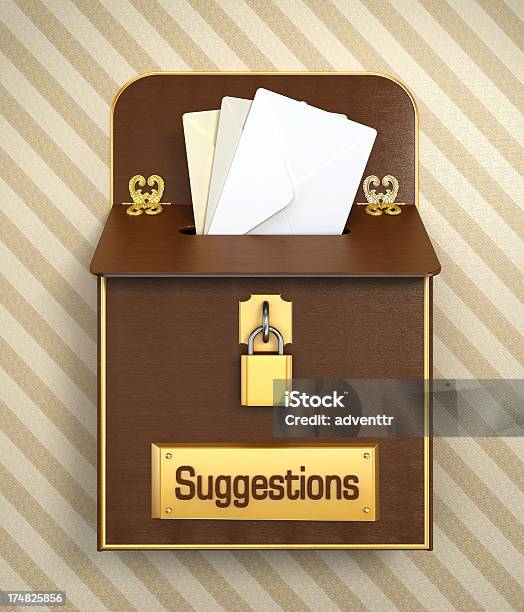 Sugestões - Fotografias de stock e mais imagens de Caixa de Sugestões - Caixa de Sugestões, Assistência, Caixa