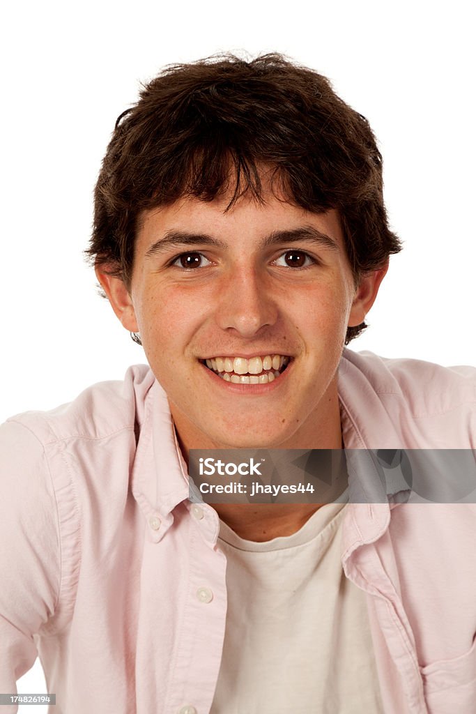 Junger Mann Porträt - Lizenzfrei Augenbraue hochziehen Stock-Foto